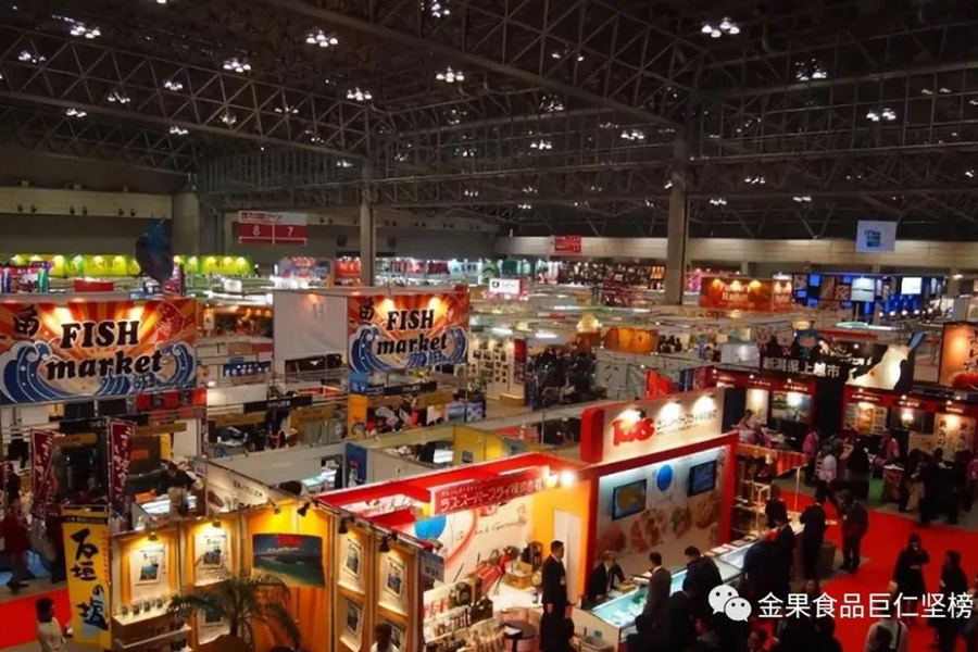 金果食品在日本千叶2023国际食品饮料展